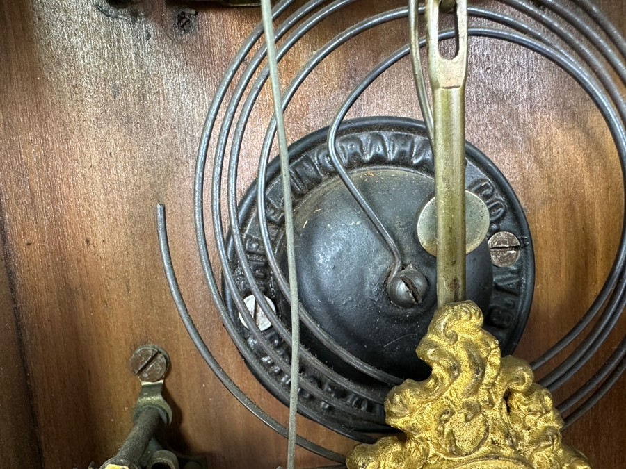 Just Added - Antique Eastlake E. Ingraham Co. Clock - Needs Servicing 15W X 5D X 21H [Photo 10]