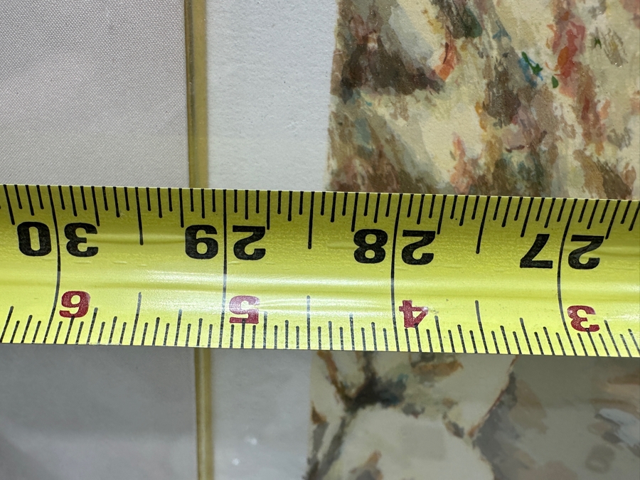 Just Added - Robert Sarsony Artist Signed Artist Proof Lithograph Numbered 10 Of 30 29 X 23 Framed 40.5 X 33.5 [Photo 10]