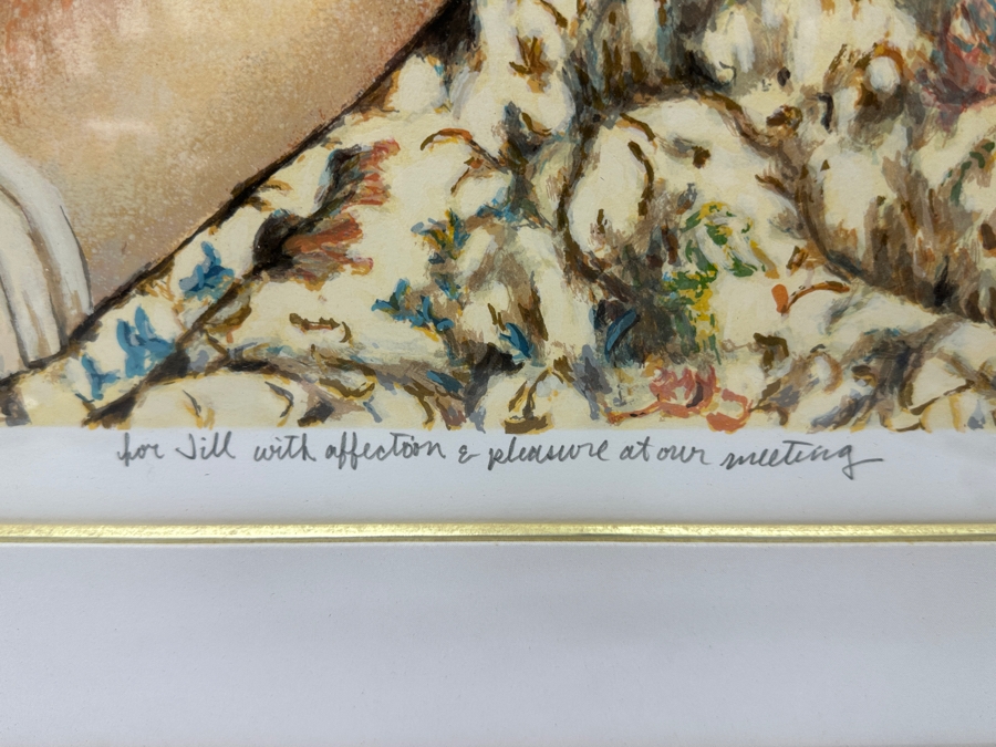 Just Added - Robert Sarsony Artist Signed Artist Proof Lithograph Numbered 10 Of 30 29 X 23 Framed 40.5 X 33.5 [Photo 6]