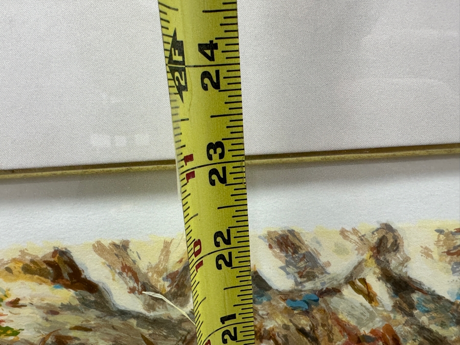 Just Added - Robert Sarsony Artist Signed Artist Proof Lithograph Numbered 10 Of 30 29 X 23 Framed 40.5 X 33.5 [Photo 11]