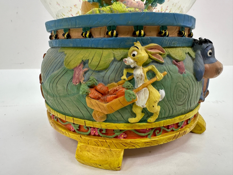 Just Added - Winnie The Pooh Musical Snow Globe 7'H [Photo 7]