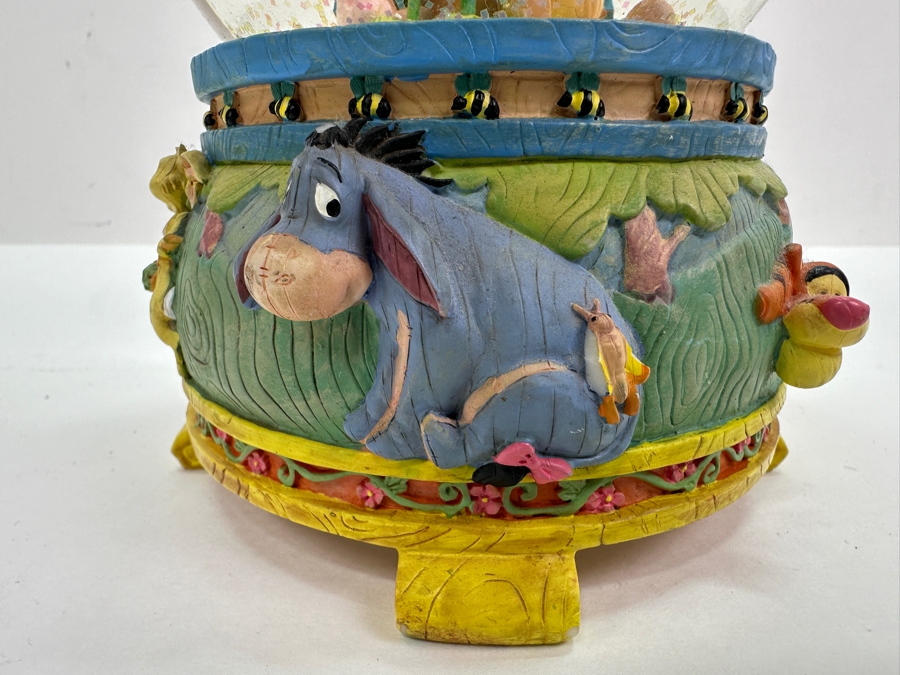 Just Added - Winnie The Pooh Musical Snow Globe 7'H [Photo 8]