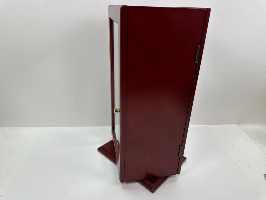 Just Added - Double-Sided Rotating Jewelry Box With Mirrored Front & Back 9.5W X 7D X 18H [Photo 6]