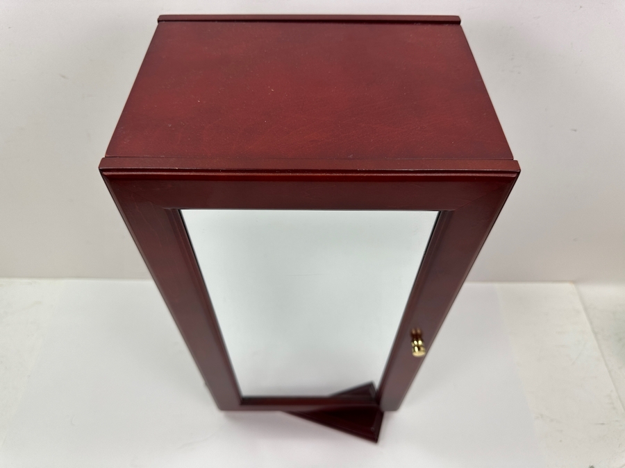 Just Added - Double-Sided Rotating Jewelry Box With Mirrored Front & Back 9.5W X 7D X 18H [Photo 4]