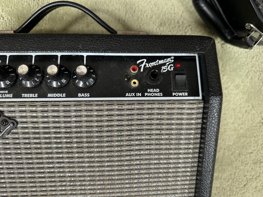 Just Added - Limited Edition Gibson Epiphone Dot-Deluxe Electric Guitar With Guitar Case And Fender Frontman 15G Amplifier [Photo 13]