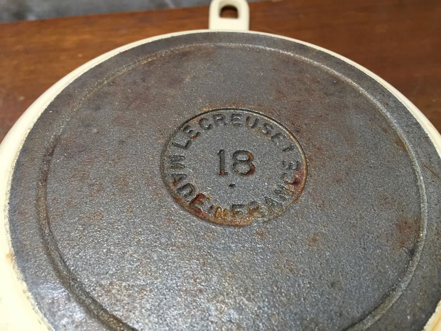 Vintage Le Creuset France Cast Iron Skillet and Pot [Photo 5]
