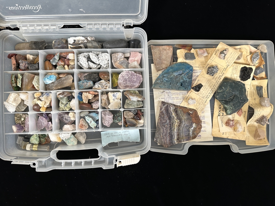 Just Added - Rock Collection Lot #2 With Gold Flakes - See Photos [Photo 1]