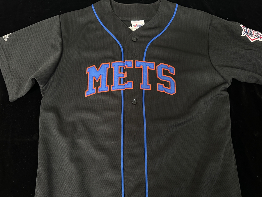Just Added - New York Mets Lot With 2 Baseball Caps & Mike Piazza Jersey Size L [Photo 4]