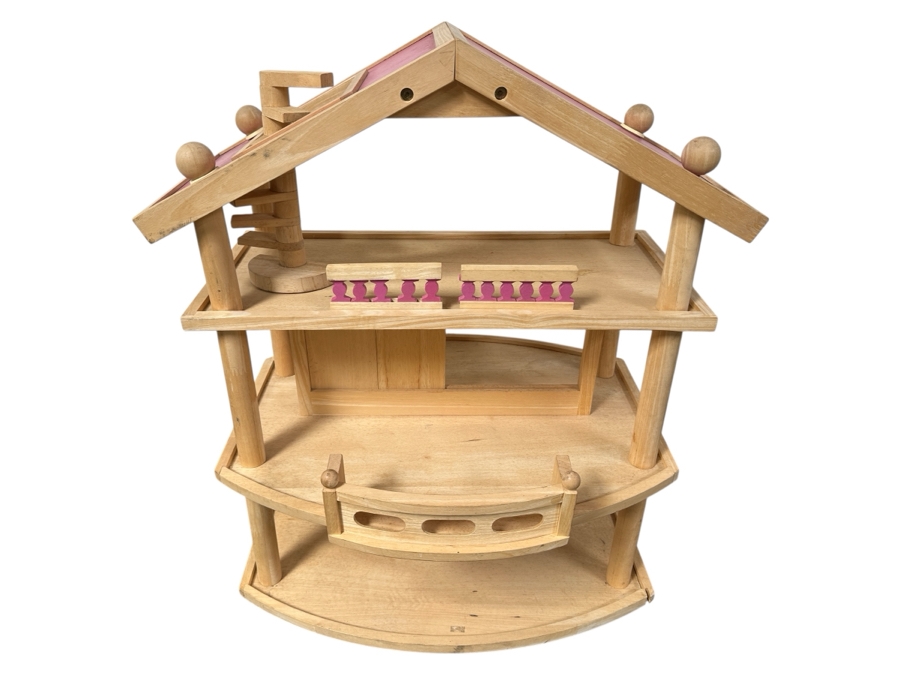 Just Added - Large Wooden Dollhouse 24W X 19D X 30H [Photo 1]