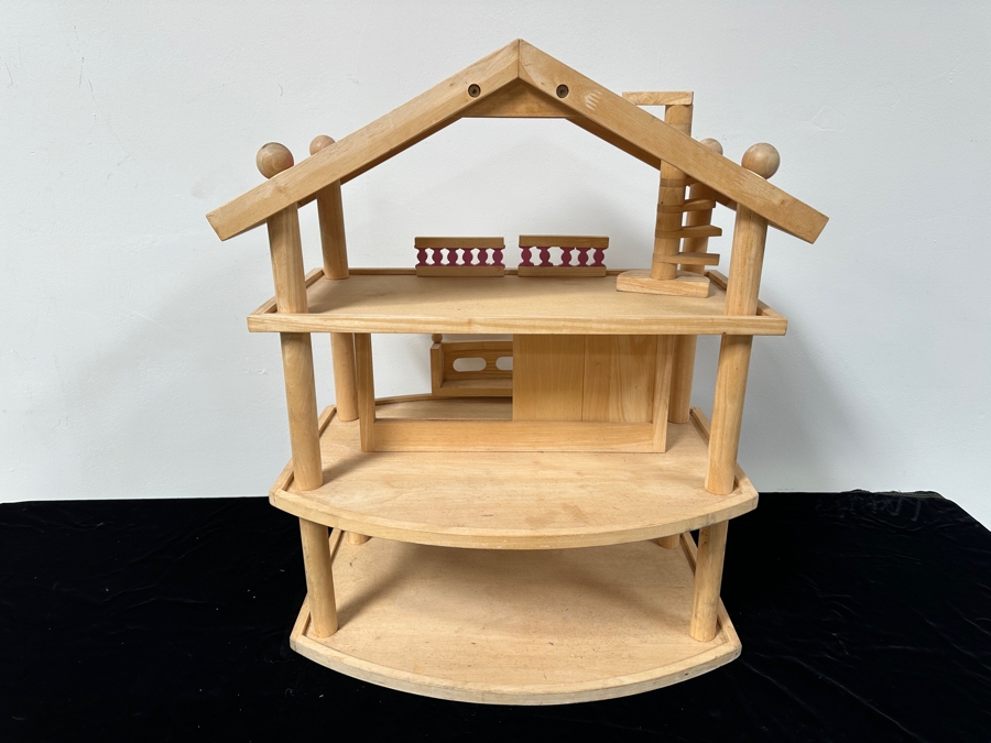Just Added - Large Wooden Dollhouse 24W X 19D X 30H [Photo 3]