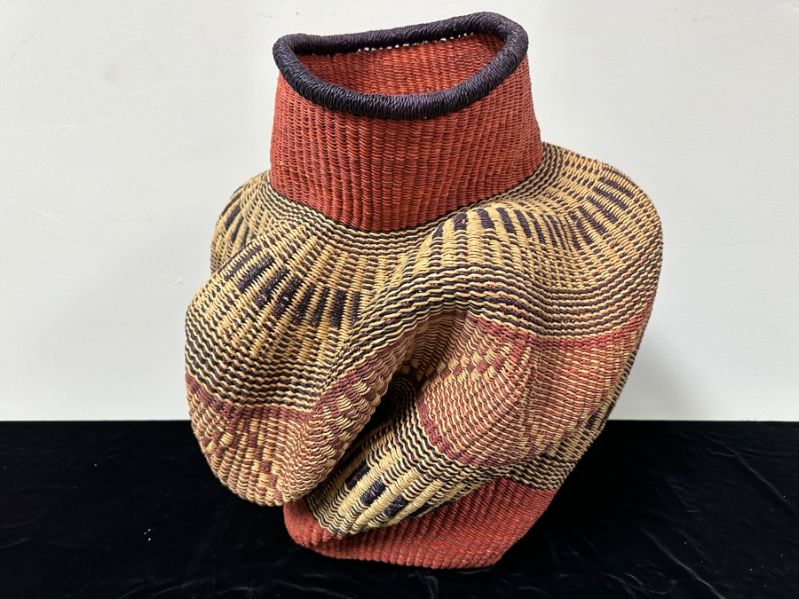 Just Added - New Large Ayeya African Wave Balloon Pot 26'H [Photo 5]