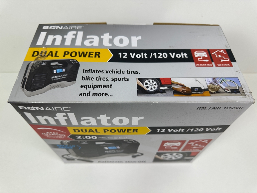 Just Added - Bonaire Dual Power Inflator 12 Volt /120 Volt [Photo 2]