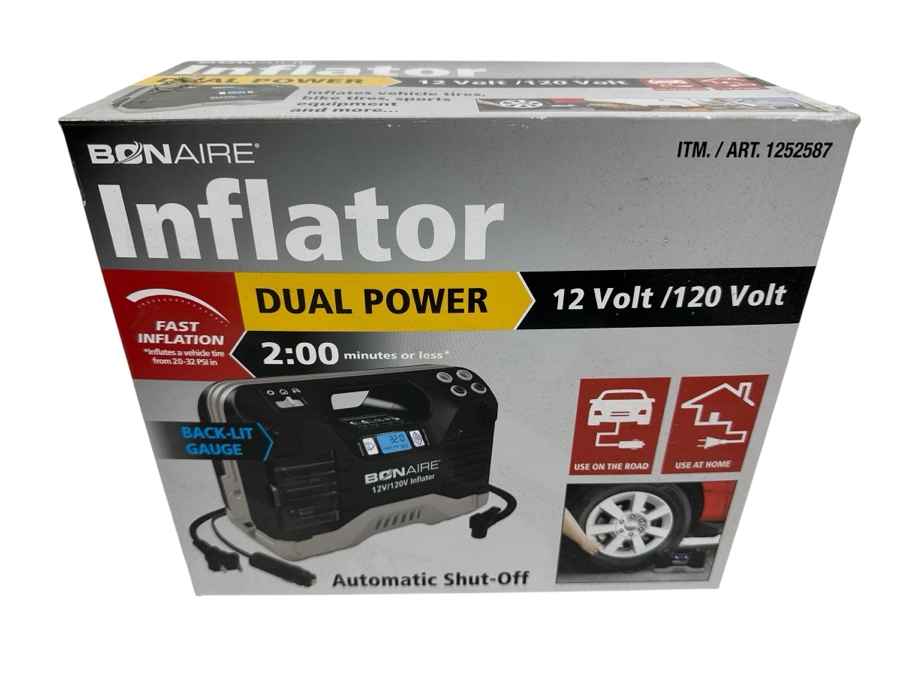 Just Added - Bonaire Dual Power Inflator 12 Volt /120 Volt [Photo 1]