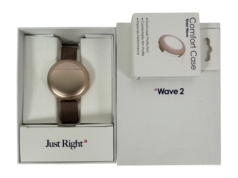 Just Added - Embr Wave Just Right Cooling and Warming Wristband with Comfort Case Retails $300