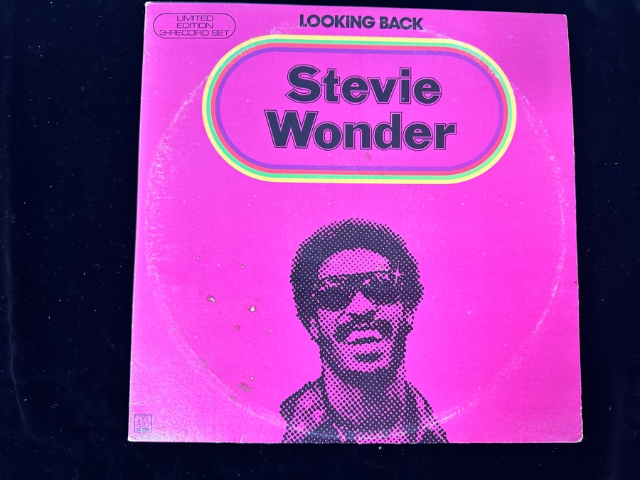 Just Added - Lot of (4) Stevie Wonder Vinyl Record Albums [Photo 19]
