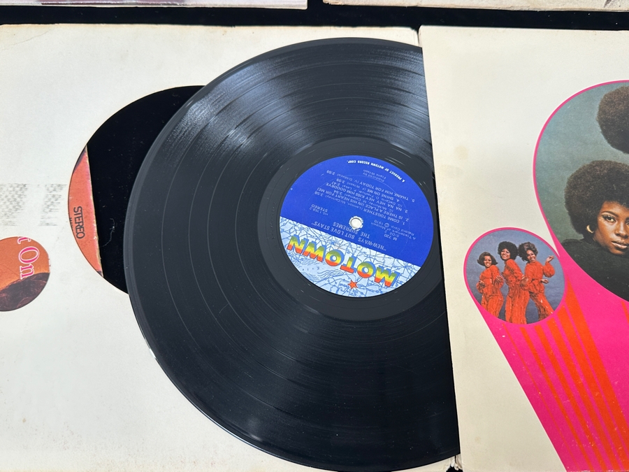Just Added - Lot of (8) Diana Ross and The Supremes Vinyl Record Albums [Photo 12]