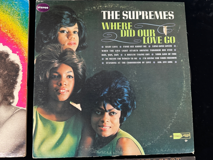 Just Added - Lot of (8) Diana Ross and The Supremes Vinyl Record Albums [Photo 5]