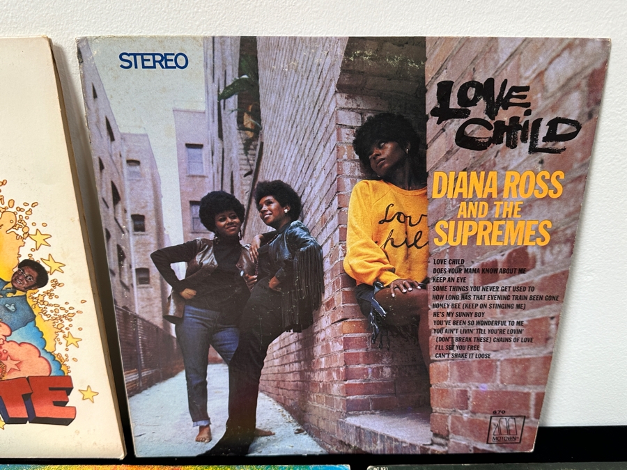 Just Added - Lot of (8) Diana Ross and The Supremes Vinyl Record Albums [Photo 9]