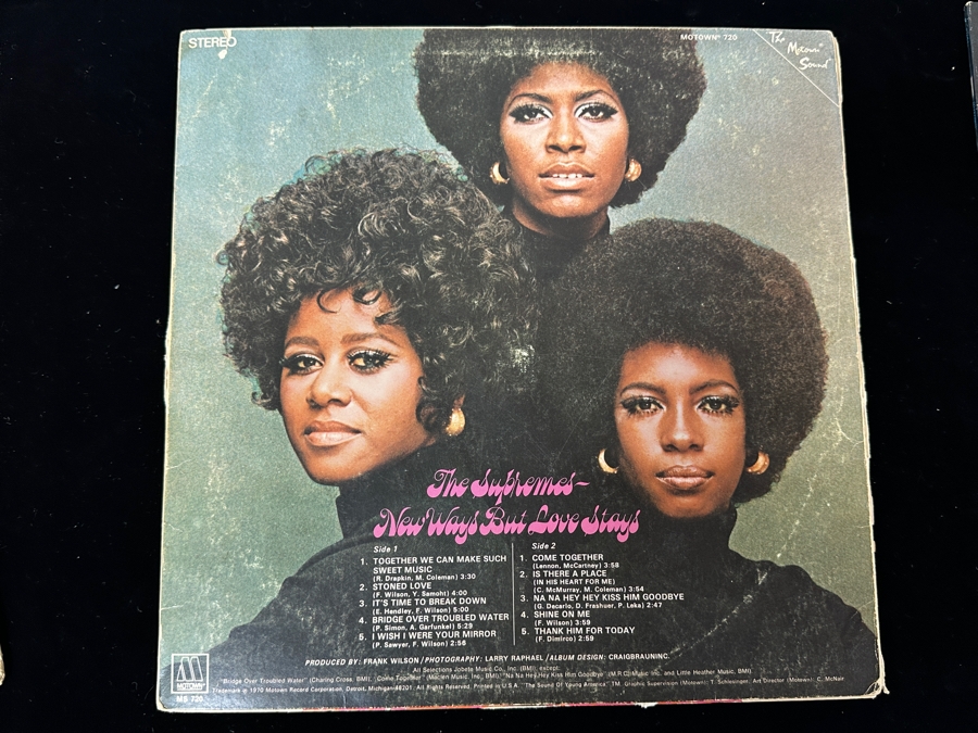 Just Added - Lot of (8) Diana Ross and The Supremes Vinyl Record Albums [Photo 11]