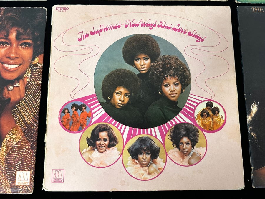 Just Added - Lot of (8) Diana Ross and The Supremes Vinyl Record Albums [Photo 3]