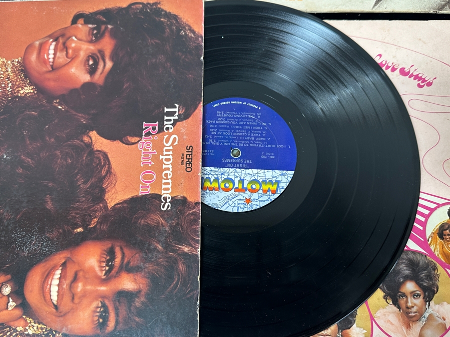 Just Added - Lot of (8) Diana Ross and The Supremes Vinyl Record Albums [Photo 10]