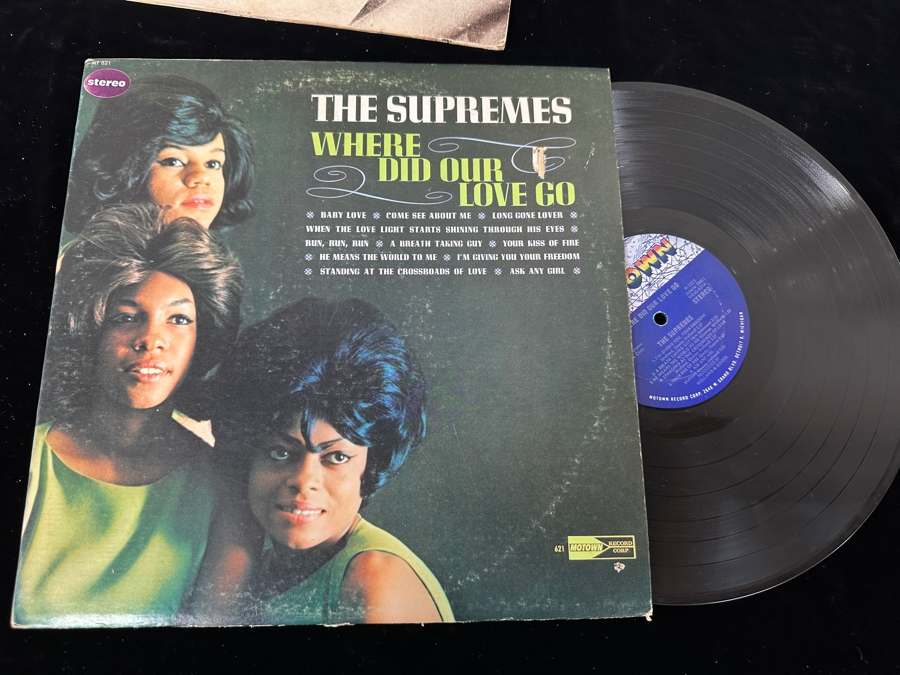 Just Added - Lot of (8) Diana Ross and The Supremes Vinyl Record Albums [Photo 13]