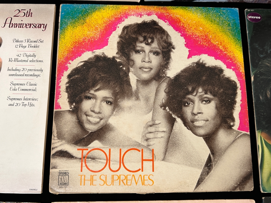Just Added - Lot of (8) Diana Ross and The Supremes Vinyl Record Albums [Photo 6]