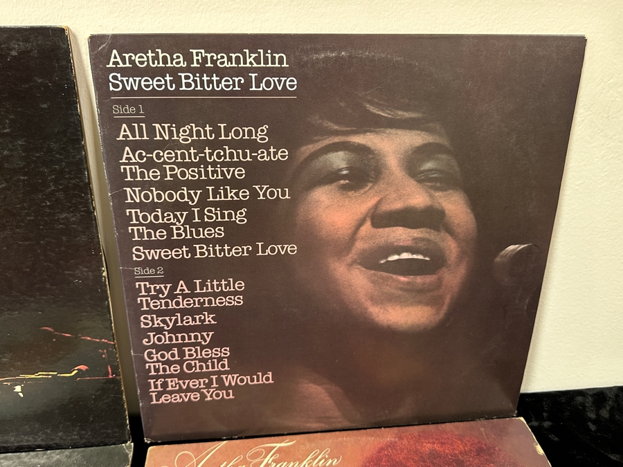 Just Added - Lot of (9) Aretha Franklin Vinyl Record Albums [Photo 10]
