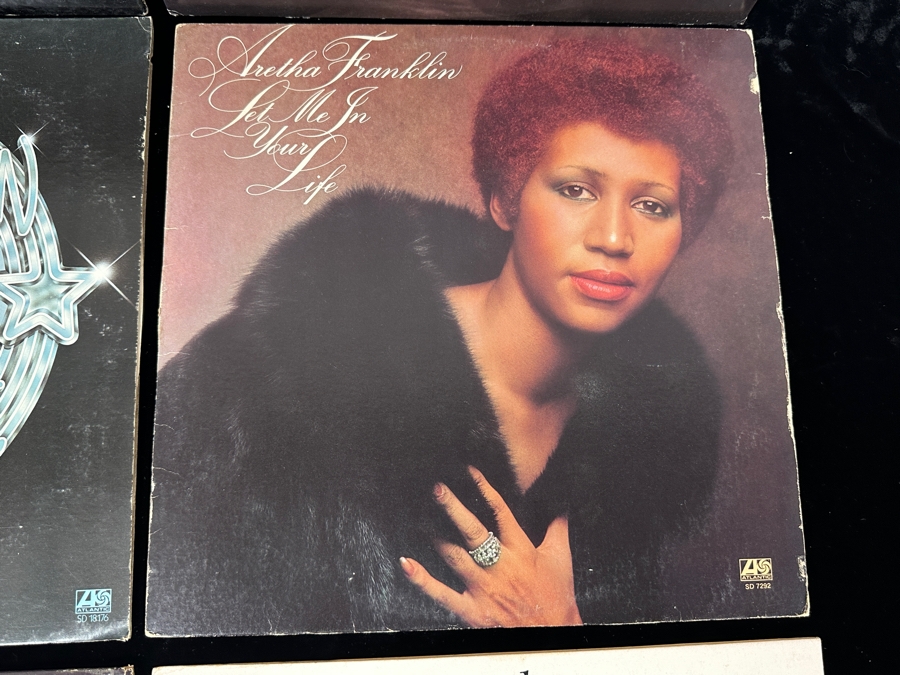 Just Added - Lot of (9) Aretha Franklin Vinyl Record Albums [Photo 5]