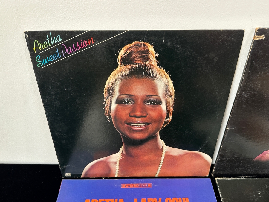 Just Added - Lot of (9) Aretha Franklin Vinyl Record Albums [Photo 8]