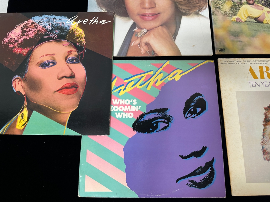 Just Added - Lot of (14) Aretha Franklin Vinyl Record Albums [Photo 8]