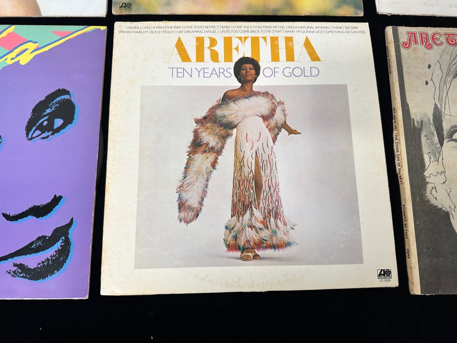 Just Added - Lot of (14) Aretha Franklin Vinyl Record Albums [Photo 9]