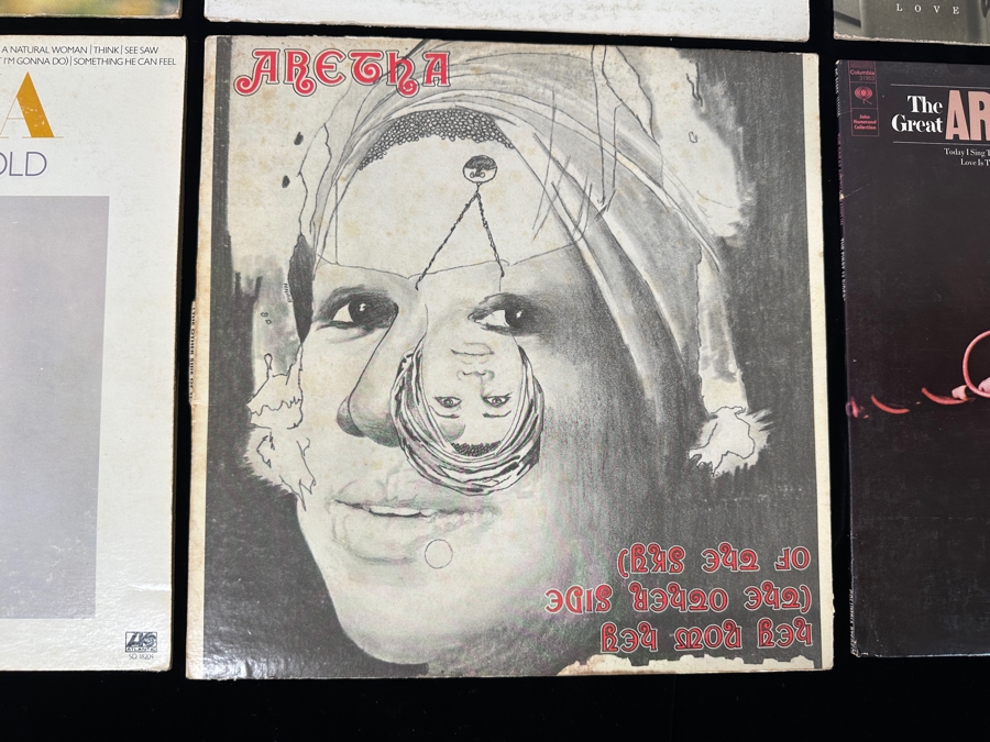 Just Added - Lot of (14) Aretha Franklin Vinyl Record Albums [Photo 2]