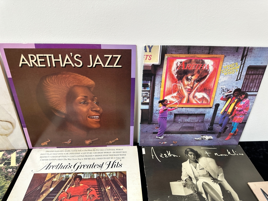 Just Added - Lot of (14) Aretha Franklin Vinyl Record Albums [Photo 12]