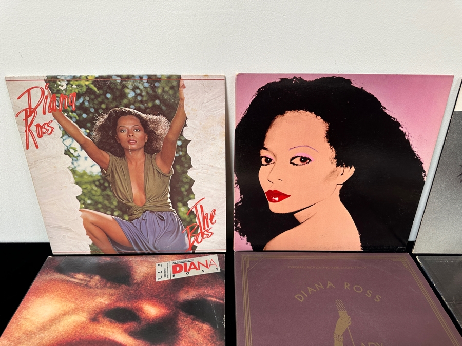Just Added - Lot of (12) Diana Ross Vinyl Record Albums [Photo 6]