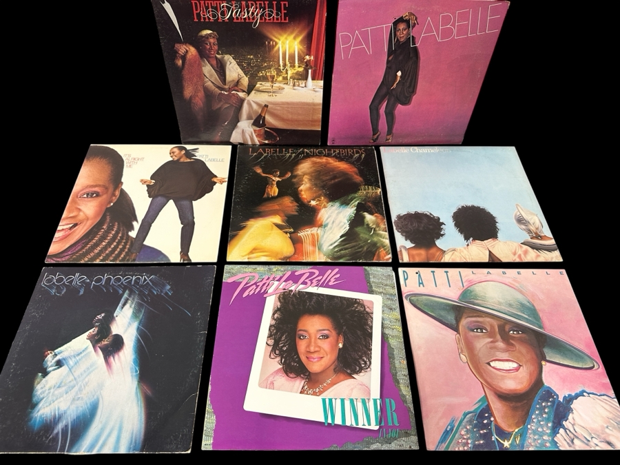 Just Added - Lot of (8) Patti La Belle Vinyl Record Albums