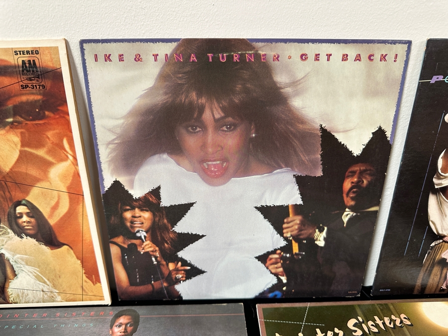 Just Added - Lot of (10) Ike & Tina Turner, Natalie Cole and Pointer Sister Vinyl Record Albums [Photo 9]