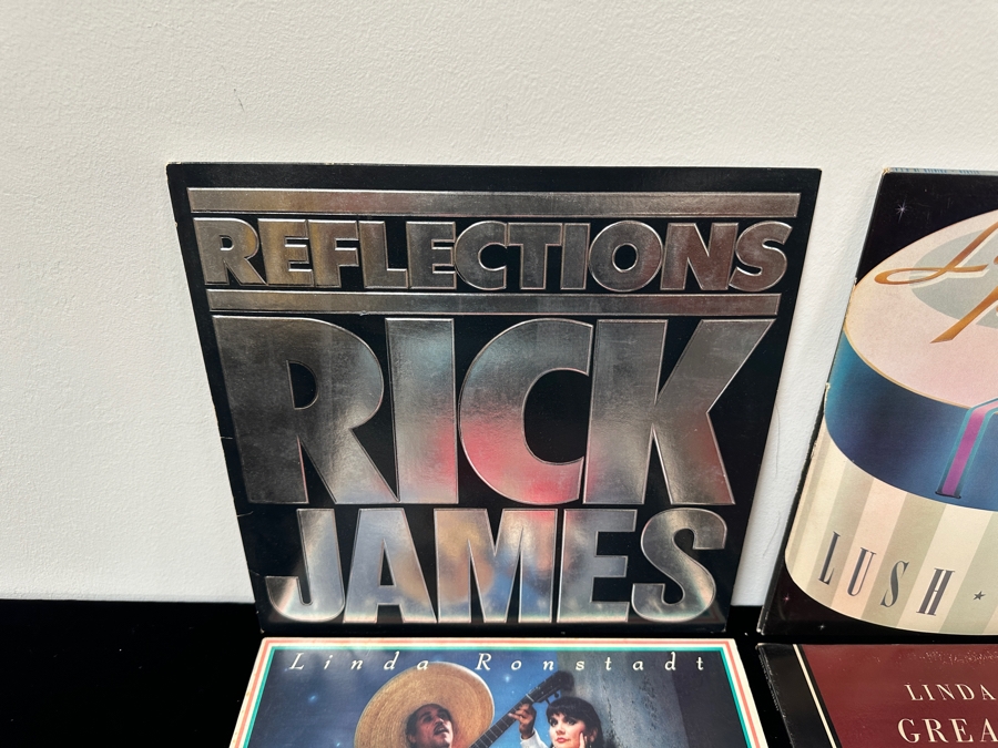 Just Added - Lot of (9) Linda Ronstadt, Al Green, Rick James and Whitney Houston Vinyl Record Albums [Photo 6]