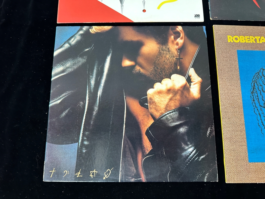 Just Added - Lot of (9) Billy Idol, Eurythmics, Donna Summer, Saturday Night Fever, Otis Redding and George Michael Vinyl Record Albums [Photo 2]