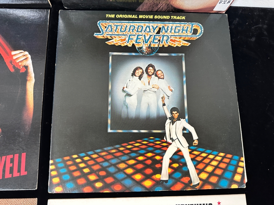 Just Added - Lot of (9) Billy Idol, Eurythmics, Donna Summer, Saturday Night Fever, Otis Redding and George Michael Vinyl Record Albums [Photo 5]