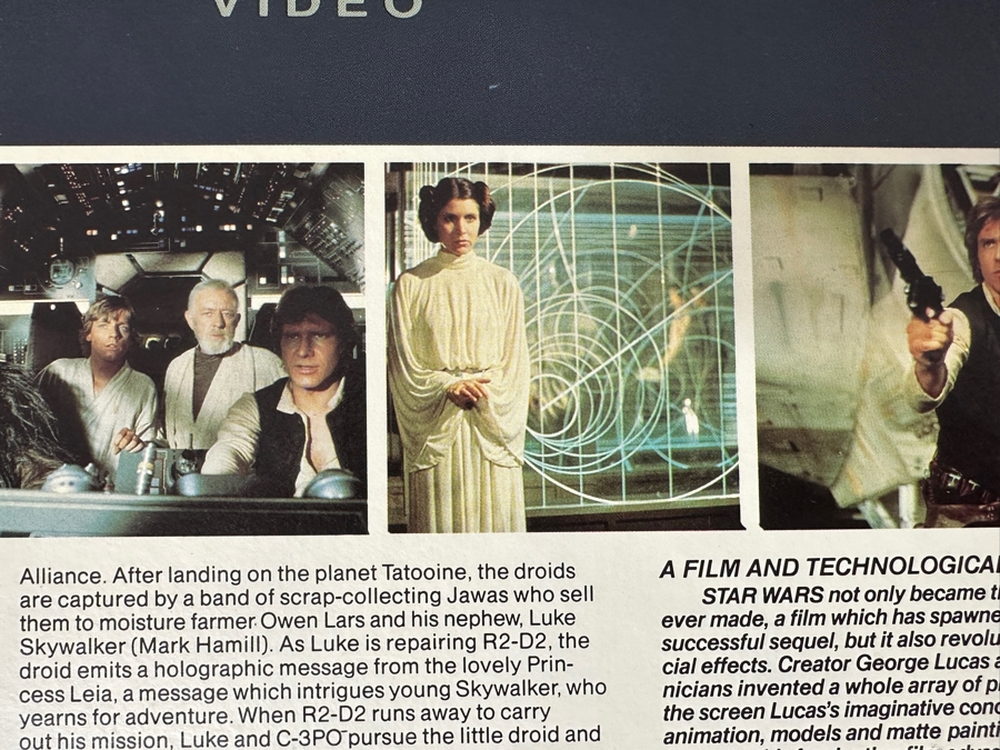 Just Added - RCA SelectaVision VideoDisc STAR WARS Movie Capacitance Electronic Disc (CED) [Photo 10]