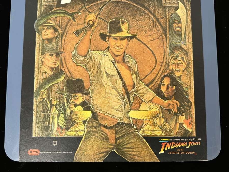 Just Added - RCA SelectaVision VideoDisc Raiders Of The Lost Ark Movie Capacitance Electronic Disc (CED) [Photo 3]