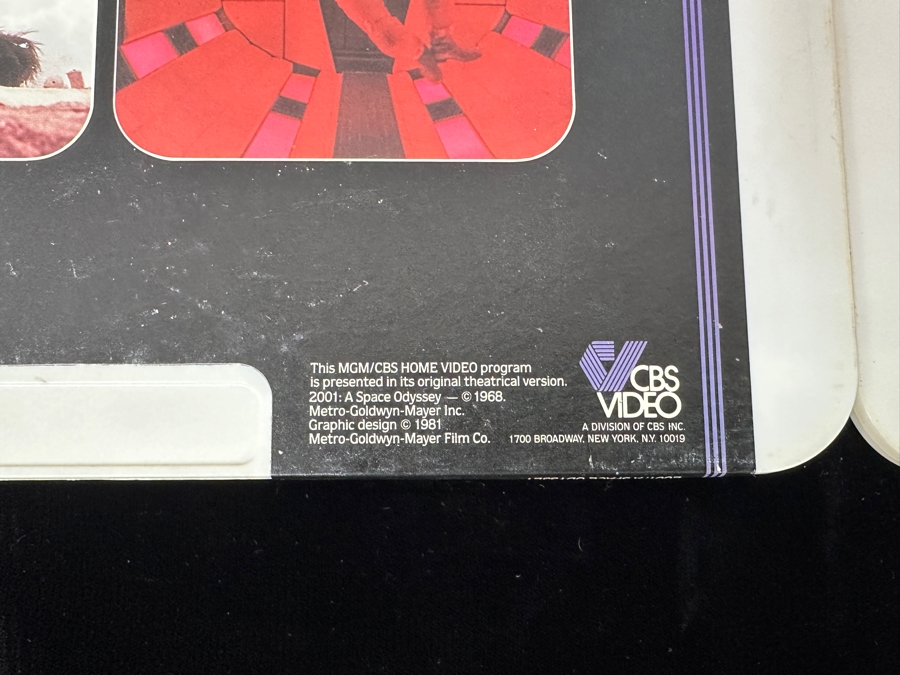 Just Added - RCA SelectaVision VideoDisc Stanley Kubrick's 2001: A Space Odyssey Movie 2 Discs Capacitance Electronic Disc (CED) [Photo 9]