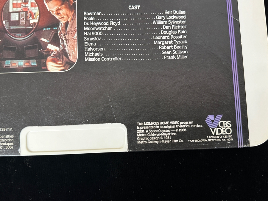Just Added - RCA SelectaVision VideoDisc Stanley Kubrick's 2001: A Space Odyssey Movie 2 Discs Capacitance Electronic Disc (CED) [Photo 11]