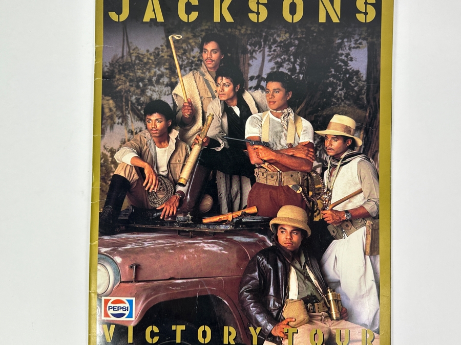 Vintage 1984 Jacksons Victory Tour Pepsi Program [Photo 2]