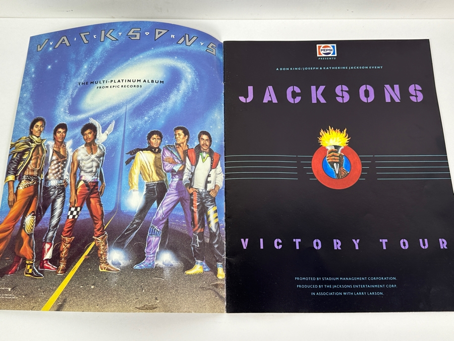 Vintage 1984 Jacksons Victory Tour Pepsi Program [Photo 4]