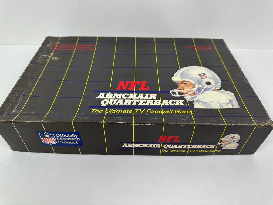 Vintage 1986 NFL Armchair Quarterback TV Football Game By Trade Wind Industries [Photo 3]