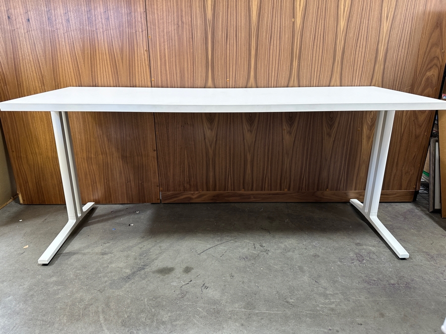 Herman Miller White Desk 66W X 24D X 28H [Photo 2]