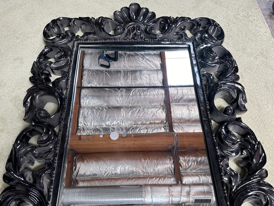 Black Wall Mirror 33.5 X 50 [Photo 4]