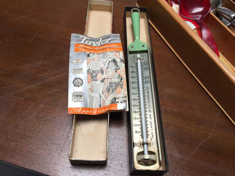 Vintage Kitchen Utensils in Wooden Box [Photo 4]